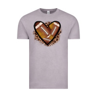 Vintage Zinc heart football Vintage Tee - JahusDesignShop