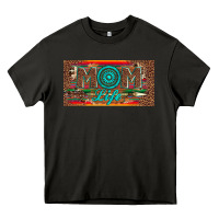 Asphalt mom life license plate Heavy Core Tee - Artiststas