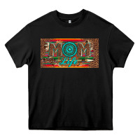Black mom life license plate Heavy Core Tee - Artiststas