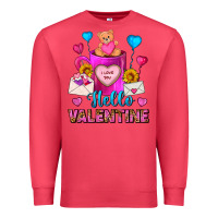 Cardinal hello valentine valentines day coffee mug Premium Sweatshirt - FaDigitalArtStudio