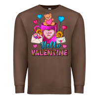 Chestnut hello valentine valentines day coffee mug Premium Sweatshirt - FaDigitalArtStudio