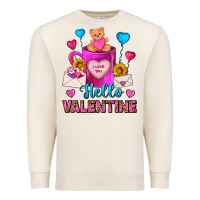Sandshell hello valentine valentines day coffee mug Premium Sweatshirt - FaDigitalArtStudio