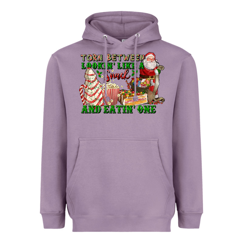 Torn Between Lookin Like A Snack And Eatin One Heavyweight Hoodie by FaDigitalArtStudio | Teevron