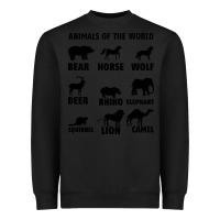 Black Animal Of The World Heavyweight Sweatshirt - Bettercallsaul