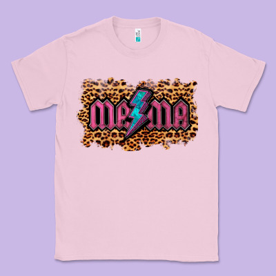 Leopard Mama Lightning Classic Tee Designed By Ranaportraitstore