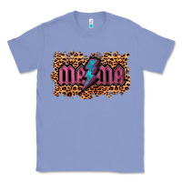 Colony Blue Leopard Mama Lightning Classic Tee - RanaPortraitStore