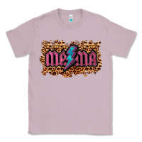 Lilac Leopard Mama Lightning Classic Tee - RanaPortraitStore