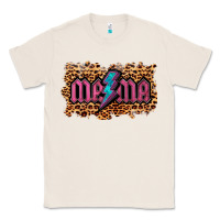 Natural Leopard Mama Lightning Classic Tee - RanaPortraitStore