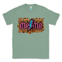 Sage Leopard Mama Lightning Classic Tee - RanaPortraitStore