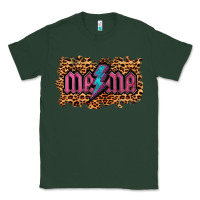 Sports Green Leopard Mama Lightning Classic Tee - RanaPortraitStore