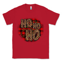 Red ho ho ho wood slice ornament Classic Tee - JahusDesignShop