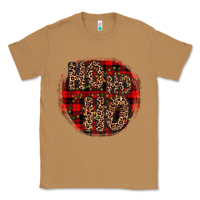 Ho Ho Ho Wood Slice Ornament Classic Tee by JahusDesignShop | Teevron