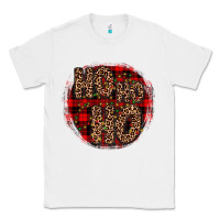 White ho ho ho wood slice ornament Classic Tee - JahusDesignShop