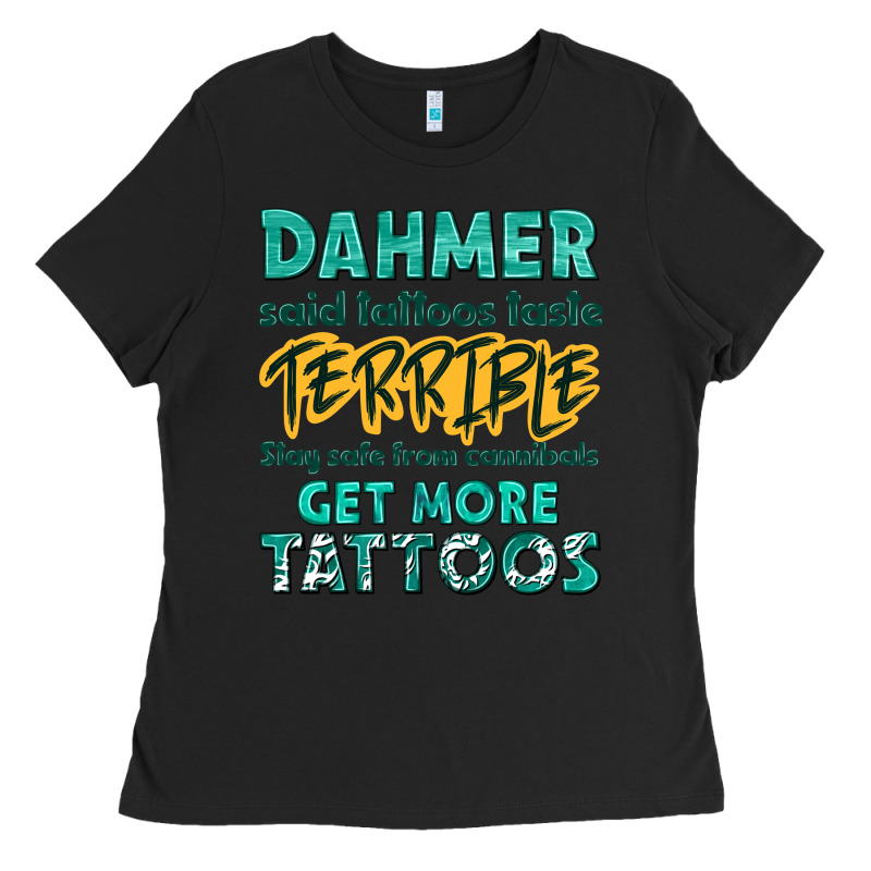 Get More Tattoos Ladies Tee by NancyCooperArtShop | Teevron