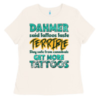 Bone get more tattoos Ladies Tee - NancyCooperArtShop