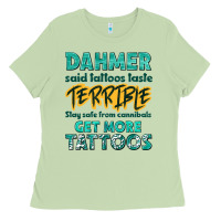 Matcha get more tattoos Ladies Tee - NancyCooperArtShop