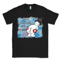 Black how snowflakes are made winter christmas Classic Tee - MaliasSmallBusiness