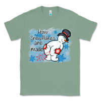 Sage how snowflakes are made winter christmas Classic Tee - MaliasSmallBusiness