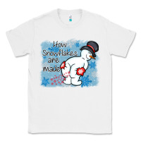 White how snowflakes are made winter christmas Classic Tee - MaliasSmallBusiness