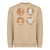 Mushroom Safari Baby Animal Clipart Heavyweight Sweatshirt - Bettercallsaul