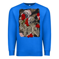 True Royal Two skeletons hugging Valentine's Day Premium Sweatshirt - FaDigitalArtStudio