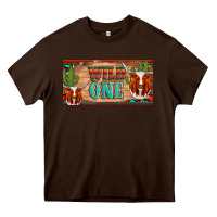 Chocolate Brown texas longhorn wild one cactus licanse plate Heavy Core Tee - Artiststas