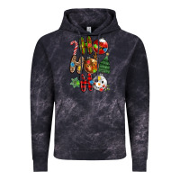 Cloud Black ho ho ho with Vintage Hoodie - MaliasSmallBusiness