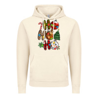 Vintage Artic ho ho ho with Vintage Hoodie - MaliasSmallBusiness