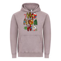 Vintage Zinc ho ho ho with Vintage Hoodie - MaliasSmallBusiness