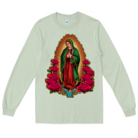 Matcha our lady of guadalupe Long Sleeve Tee - Jasminsmagicworld
