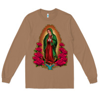 Toasted Coconut our lady of guadalupe Long Sleeve Tee - Jasminsmagicworld