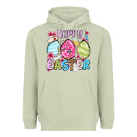 Matcha Happy Easter eggs Heavyweight Hoodie - OliviaCreatesArt