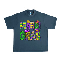 Midnight Navy Western Mardi Gras Urban Heavy Tee - BundleAndBundleShop