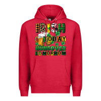 Cardinal Irish today hungover tomorrow Premium Hoodie - CowGirlArtShop