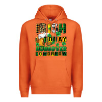Carrot Irish today hungover tomorrow Premium Hoodie - CowGirlArtShop
