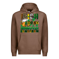 Chestnut Irish today hungover tomorrow Premium Hoodie - CowGirlArtShop