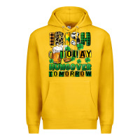 Lemon Irish today hungover tomorrow Premium Hoodie - CowGirlArtShop