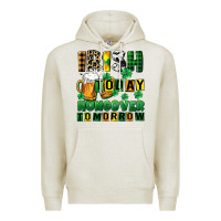 Oatmeal Heather Irish today hungover tomorrow Premium Hoodie - CowGirlArtShop