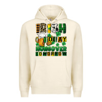 Tofu Irish today hungover tomorrow Premium Hoodie - CowGirlArtShop