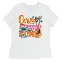 White girls just wanna have fun Ladies Tee - NancyCooperArtShop