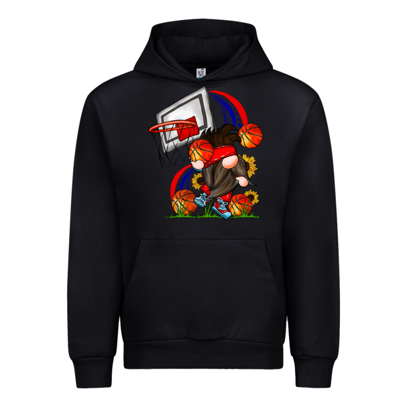 Basketball Gnome Urban Hoodie by CowhideDigitalArt | Teevron