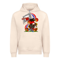 Sandshell Basketball Gnome Urban Hoodie - CowhideDigitalArt