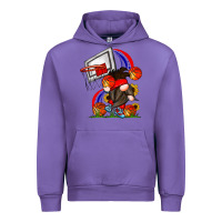 Tulip Basketball Gnome Urban Hoodie - CowhideDigitalArt