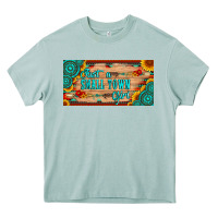Arona just a small town girl wlth gemstone arrow and sunflowers licanse plat Heavy Core Tee - Artiststas