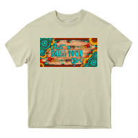 Mossy just a small town girl wlth gemstone arrow and sunflowers licanse plat Heavy Core Tee - Artiststas
