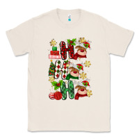 Natural ho ho ho reindeer Classic Tee - MaliasSmallBusiness