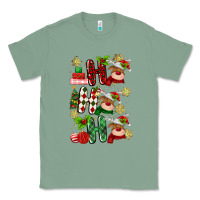 Sage ho ho ho reindeer Classic Tee - MaliasSmallBusiness