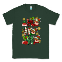 Sports Green ho ho ho reindeer Classic Tee - MaliasSmallBusiness