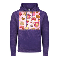 Cloud Purple mexican pan dulce Vintage Hoodie - MaliasSmallBusiness
