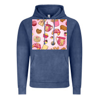 Vintage Denim mexican pan dulce Vintage Hoodie - MaliasSmallBusiness